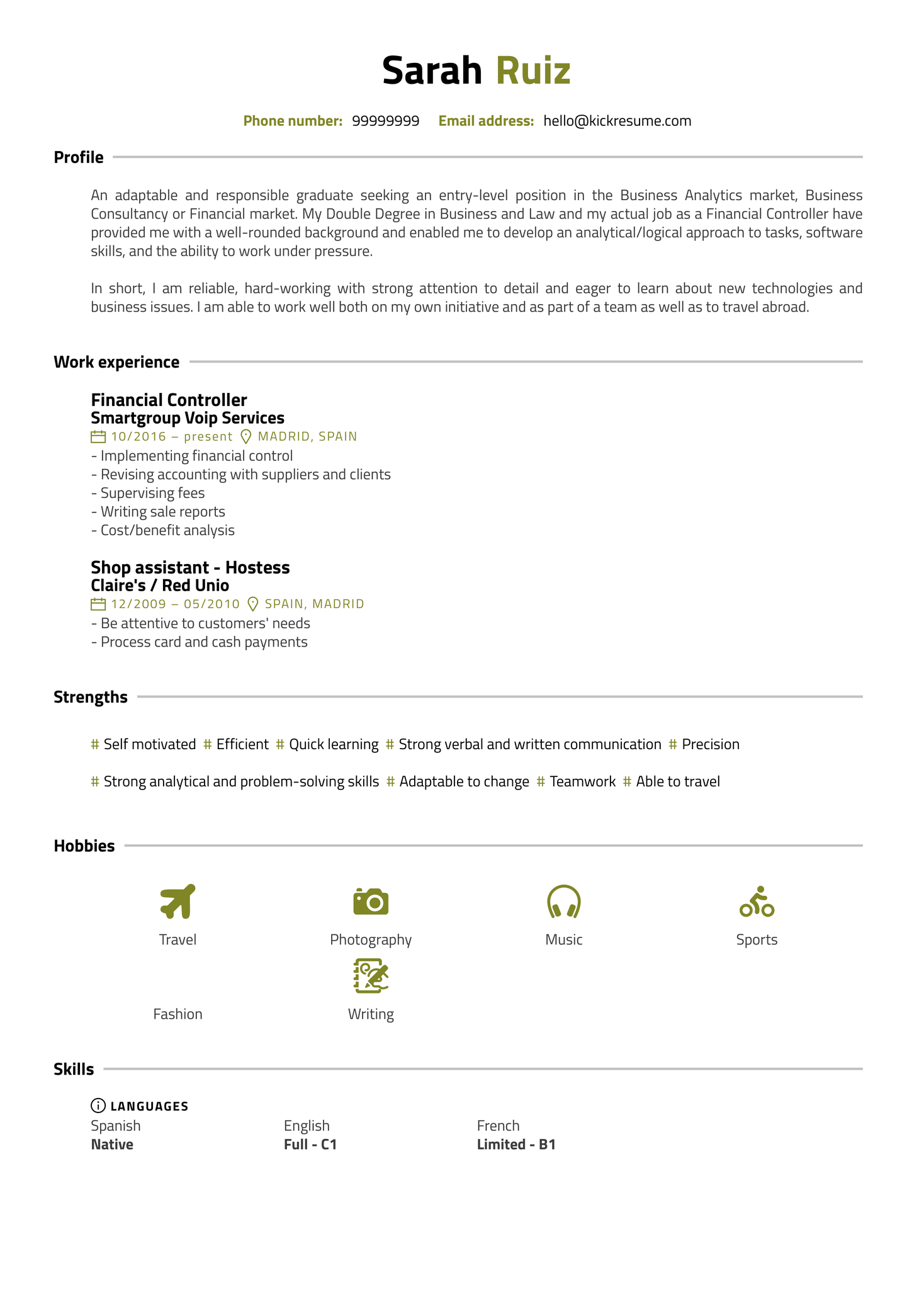 Coop Project Manager Cover Letter Sample [SV]