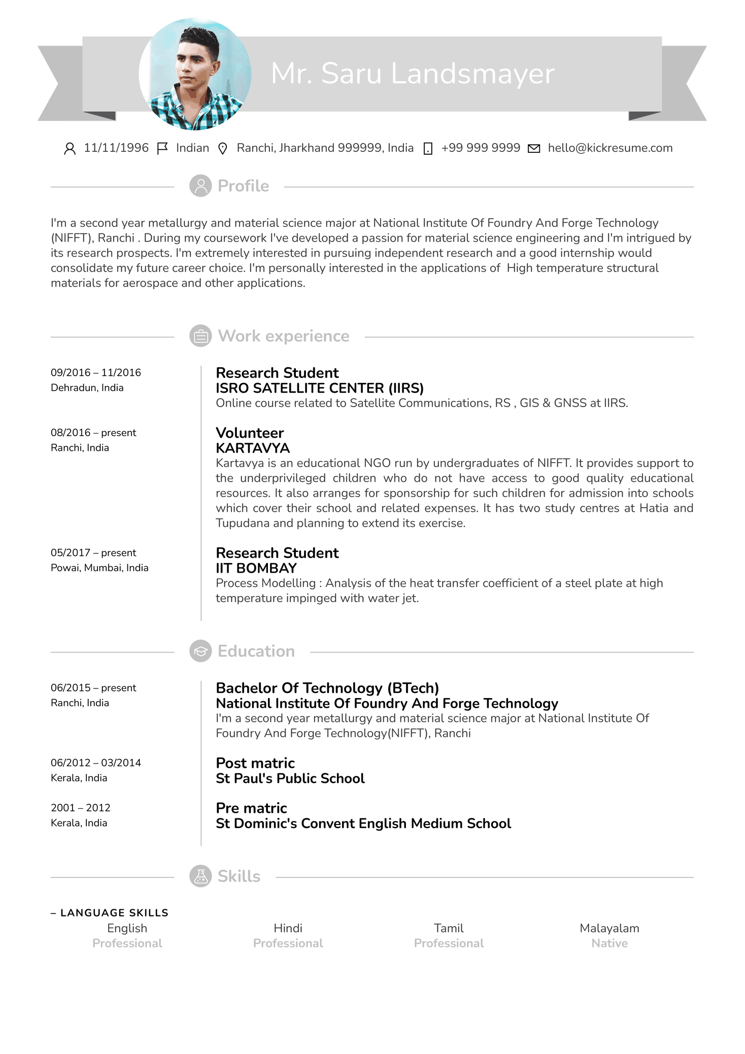 Senior Software Engineer Cover Letter Sample