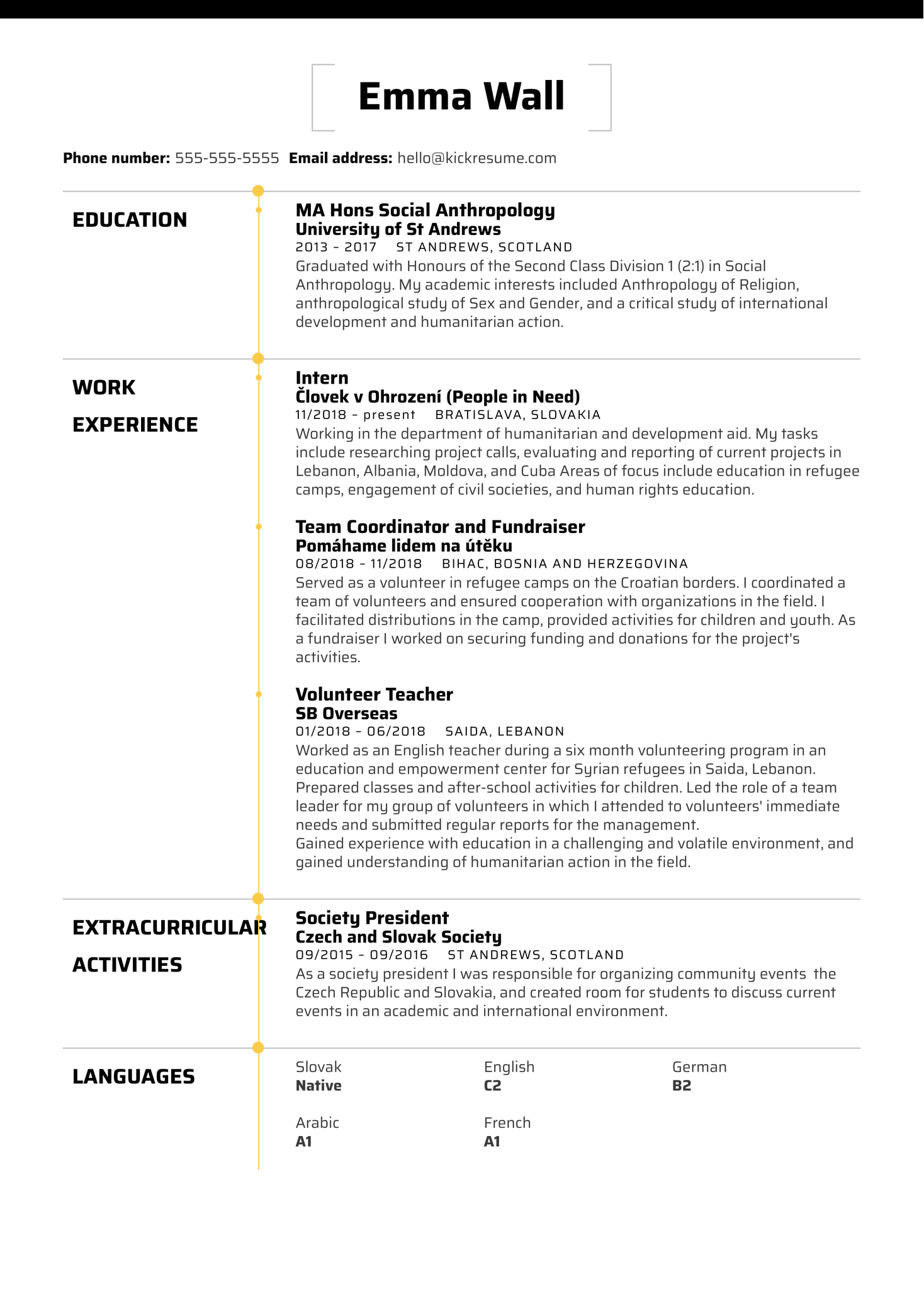 Front-end Developer Cover Letter Sample [PL]