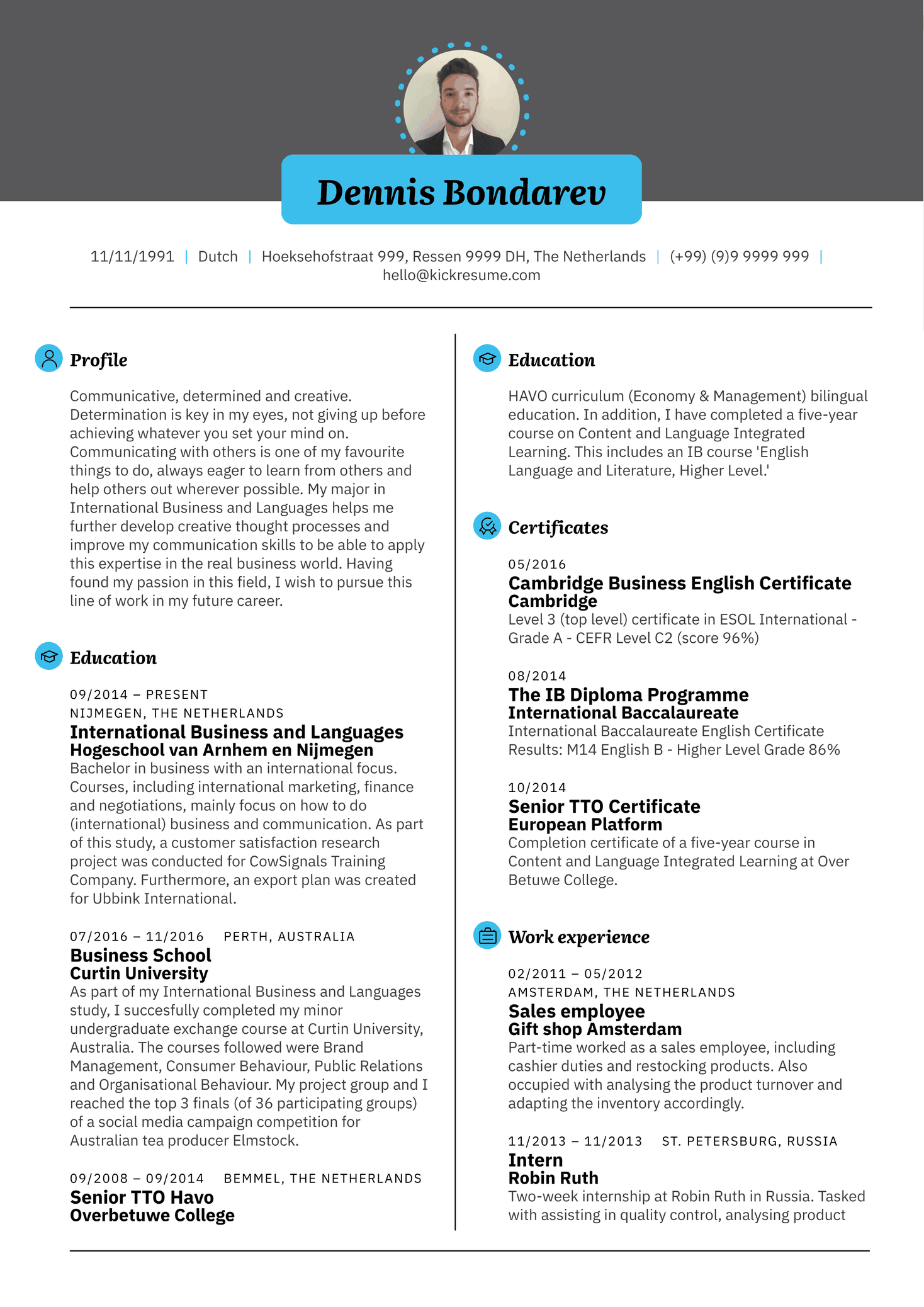 IT Project Manager Cover Letter Example
