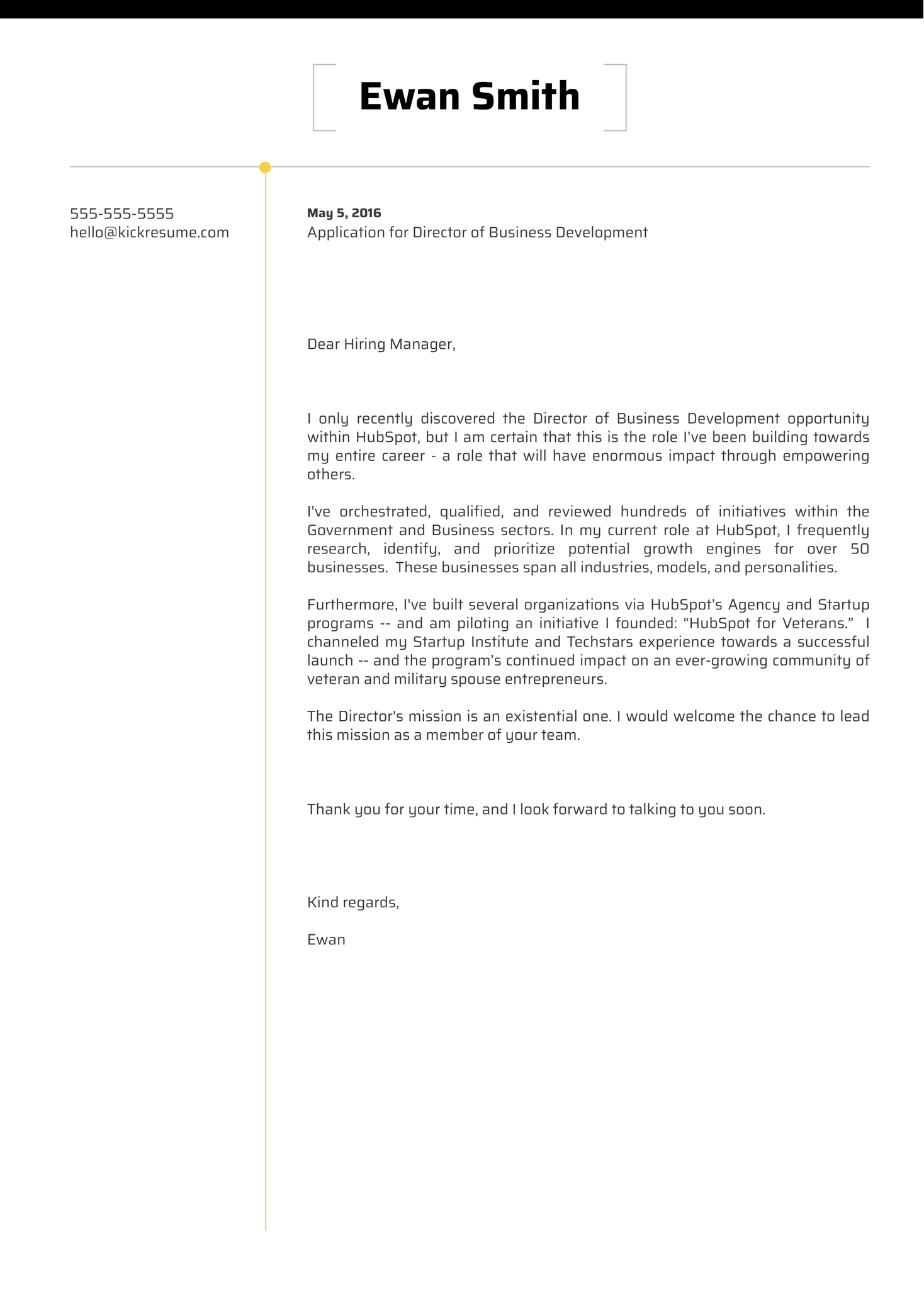 SAP XI and PI Consultant Cover Letter Template