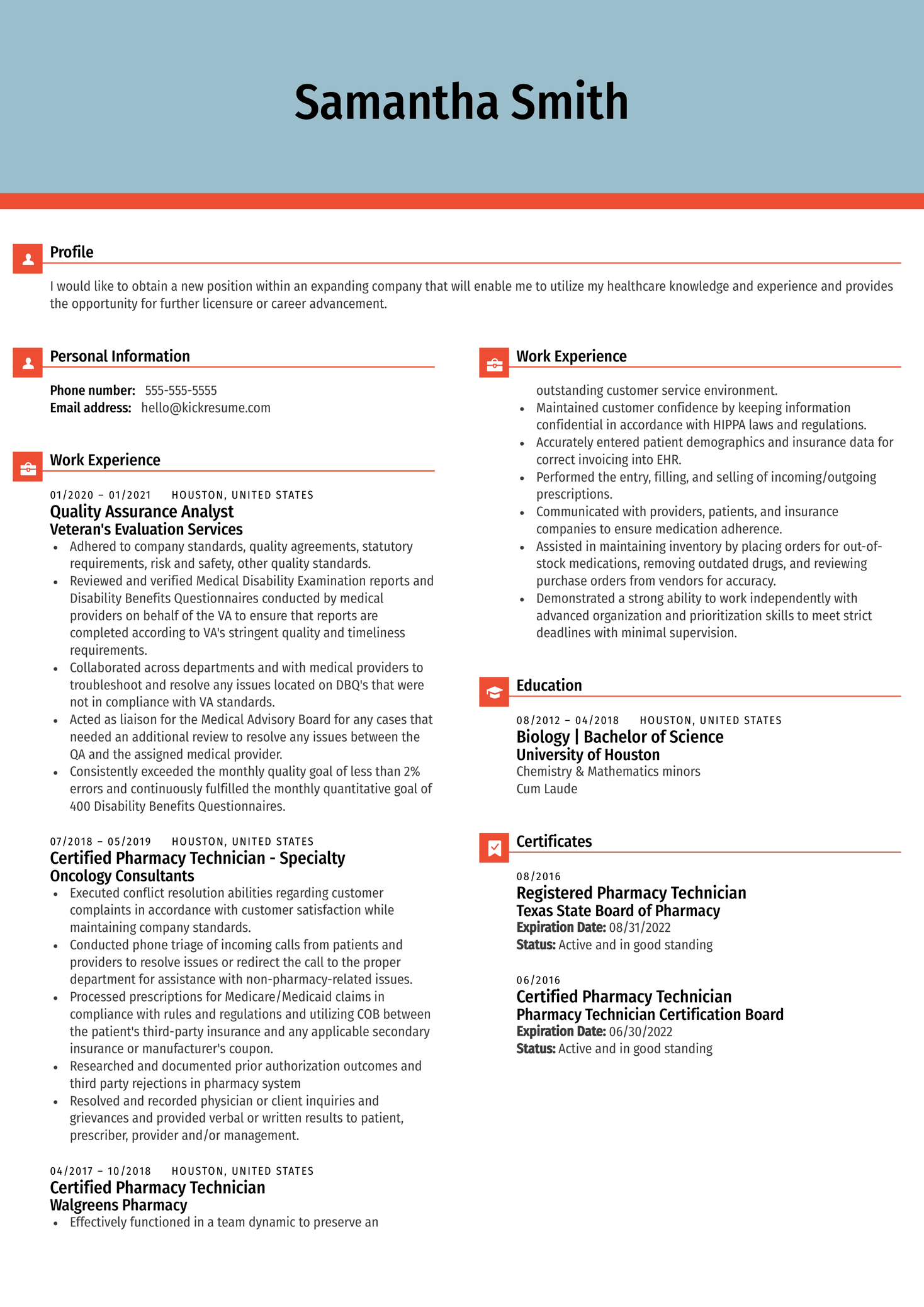 Business Development Intern Cover Letter Example