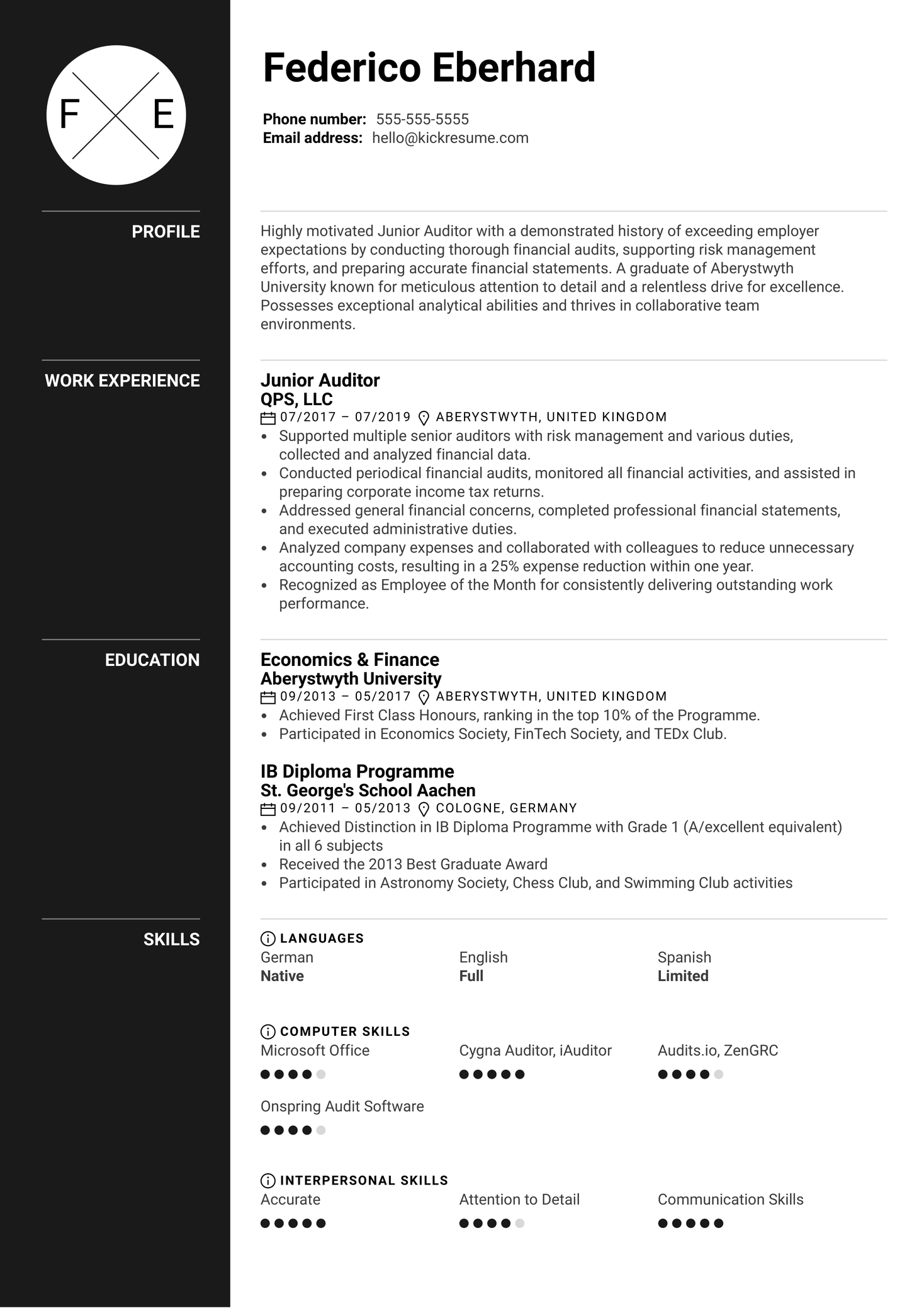 Amazon Software Development Engineer Resume Sample