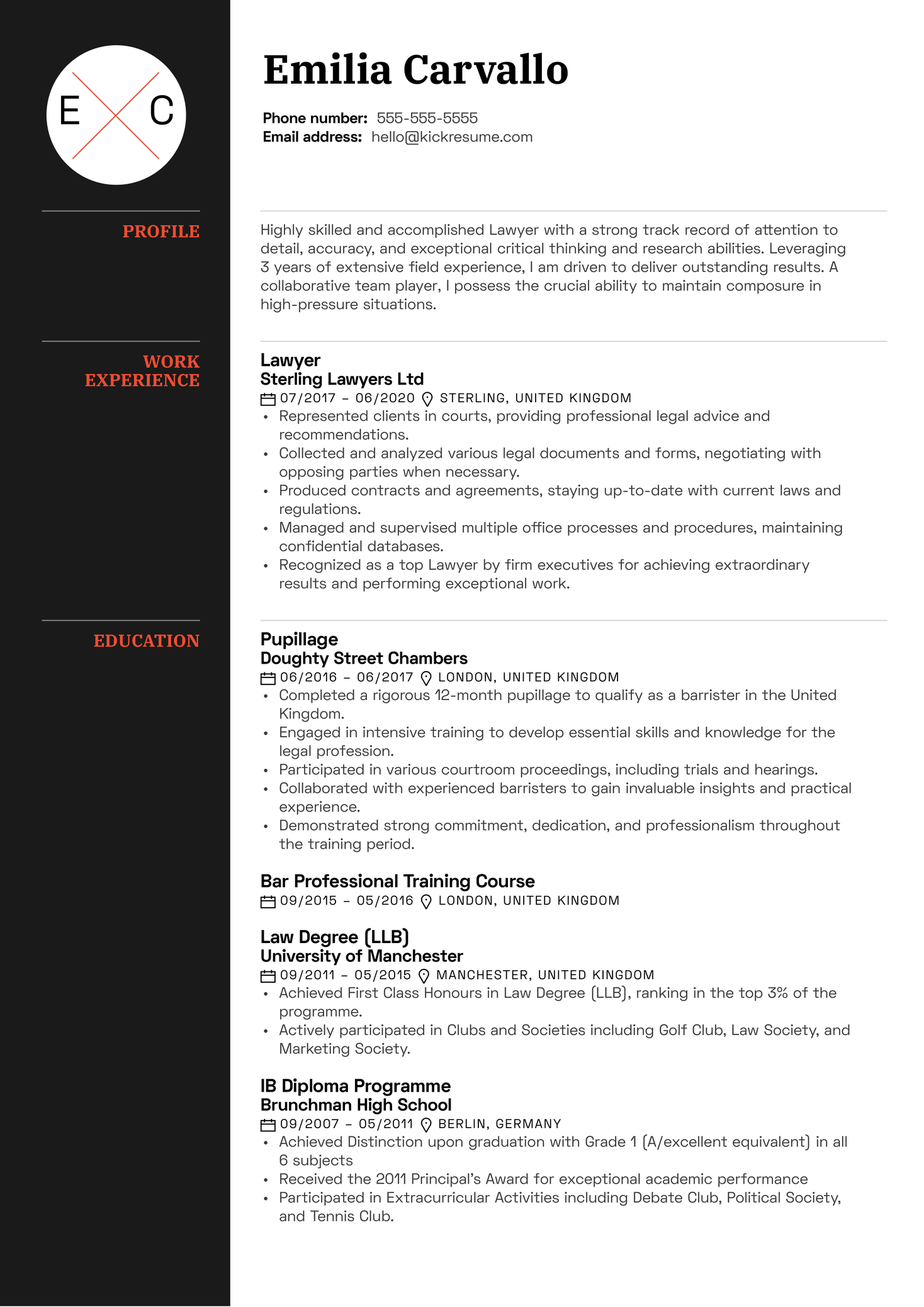 Fusion Systems Software Developer Resume Example