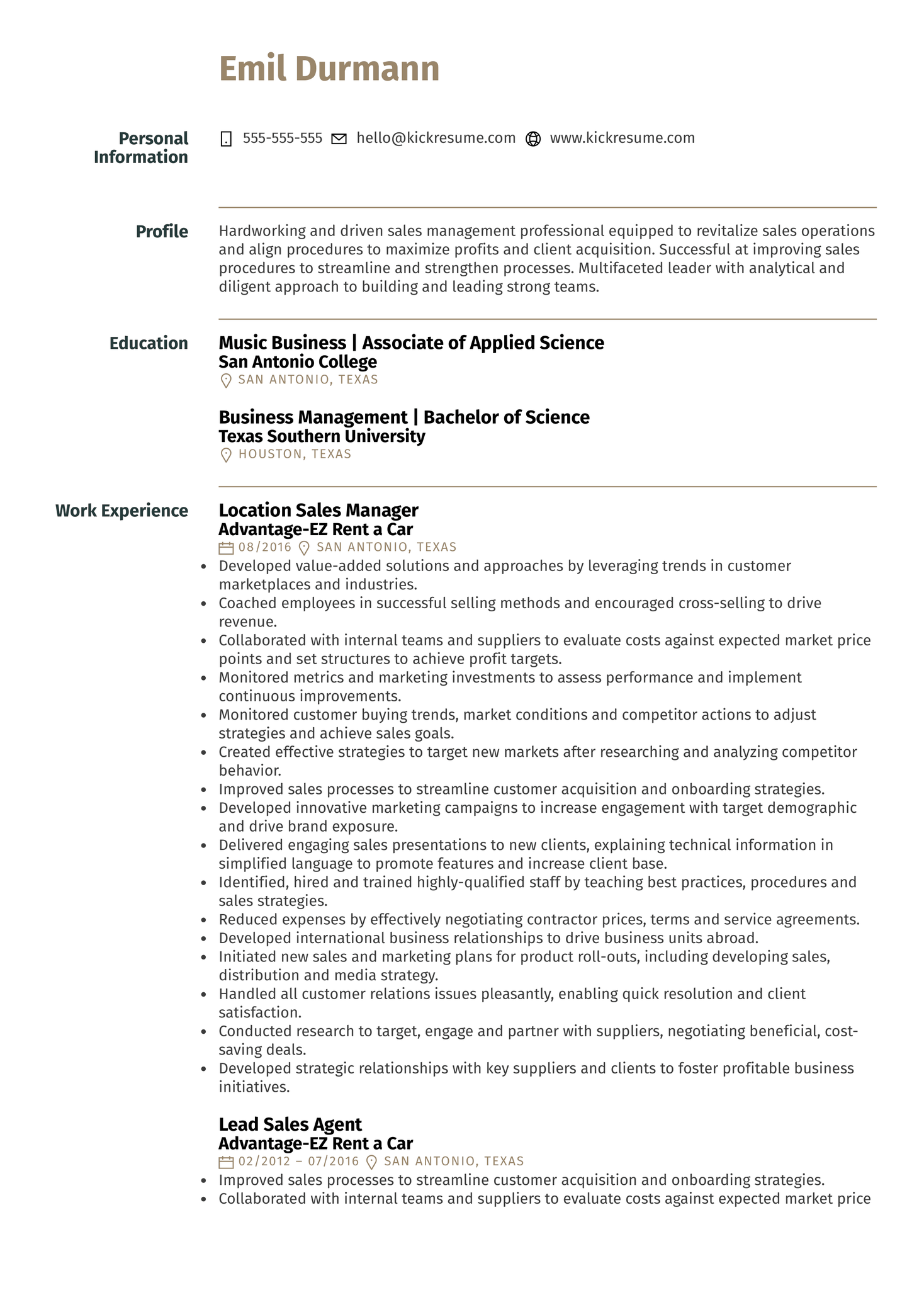 Software Engineer Resume Sample