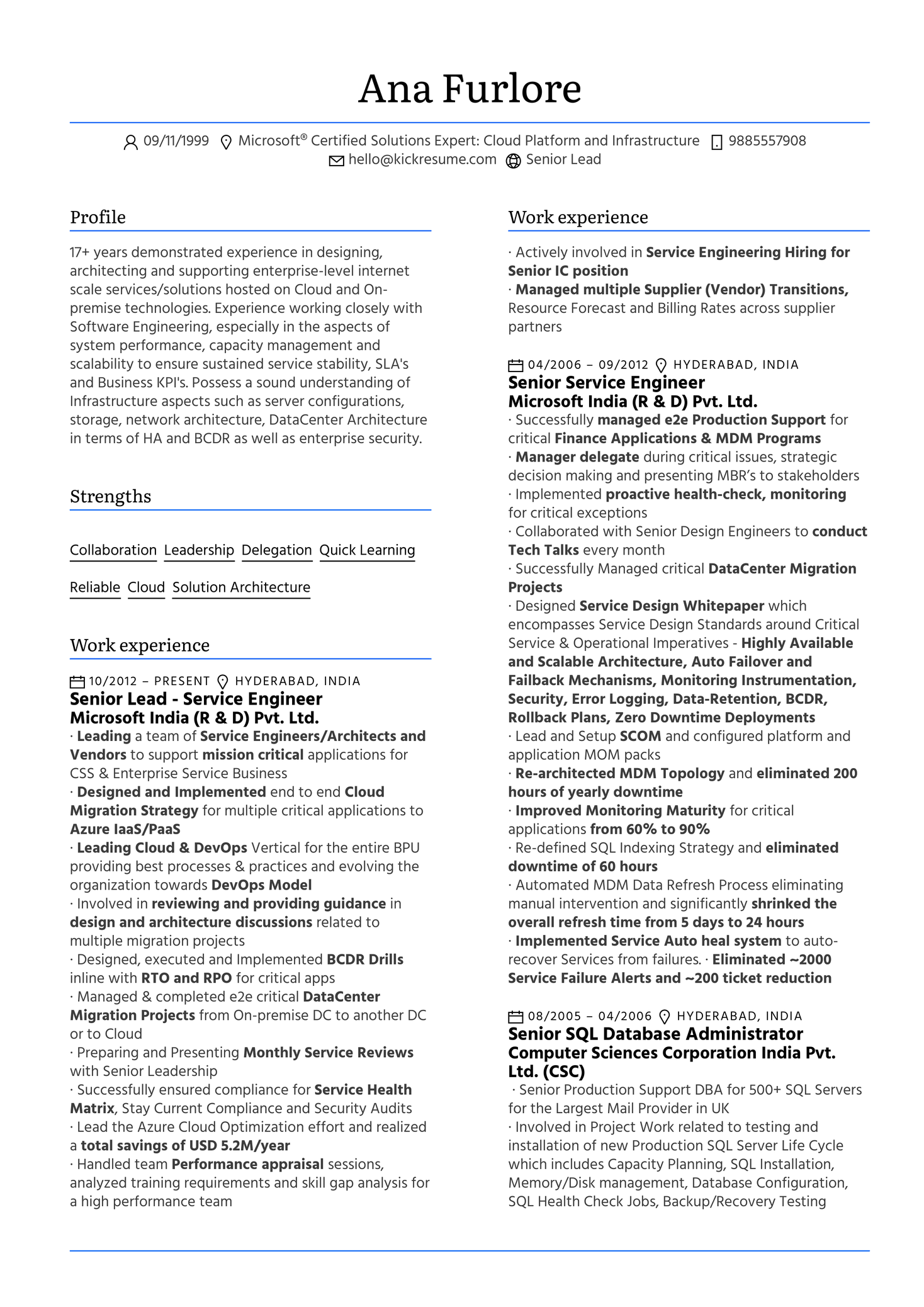 Software Engineering Intern at Payworks Resume Sample