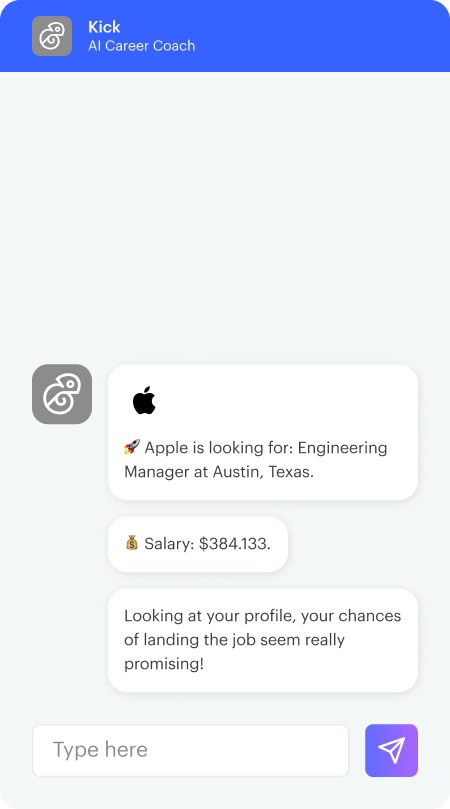 Get AI-matched with jobs that fit you.