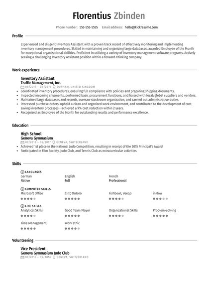 New Grad Nurse Resume Template