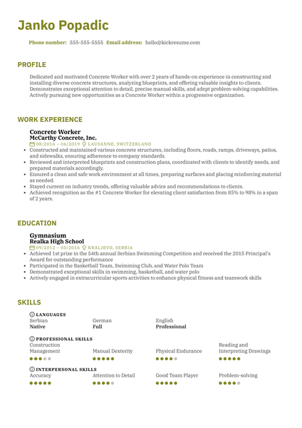 Pastry Assistant Resume Sample