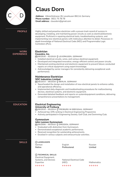 Recruiting Manager Resume Template