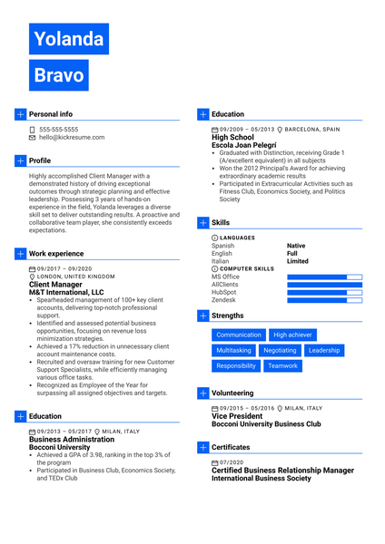 Recruiting Assistant Resume Example