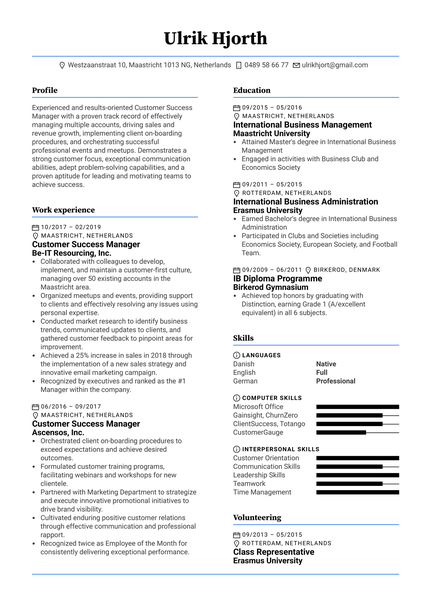 Corporate Recruiter Resume Example