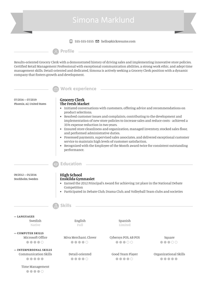 Game Programmer Resume Example