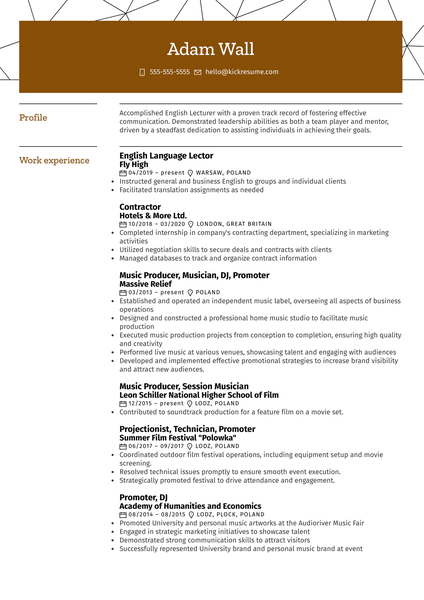 IT Security Specialist Resume Sample