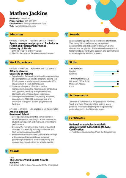 MercadoLibre Network Analyst Resume Example [ES]