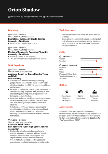 Marketing Strategist Resume Example