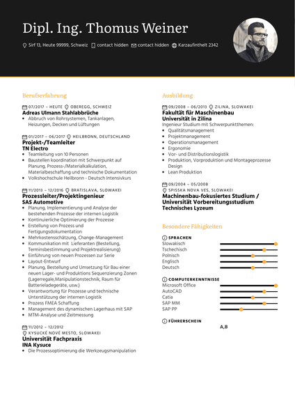 Retail Store Manager Resume Template