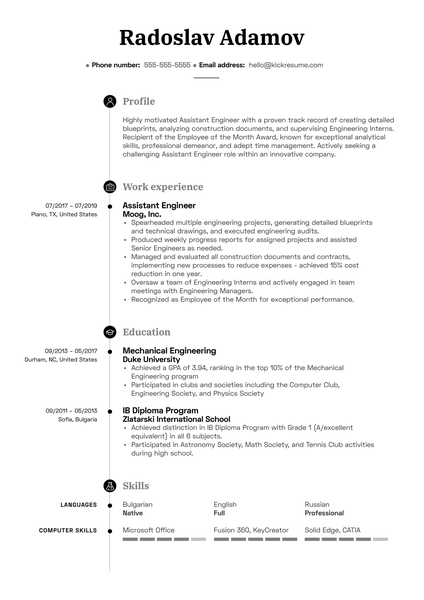 Leasing Specialist Resume Example