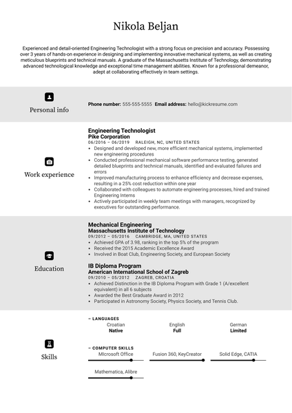 Realtor Resume Example