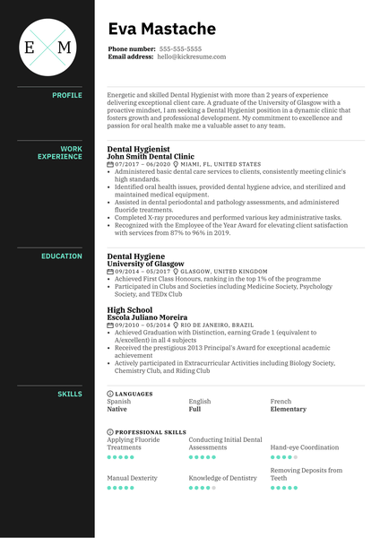 Humanitarian Resume Template