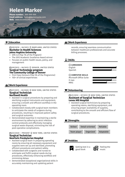 Senior Web Developer Resume Sample