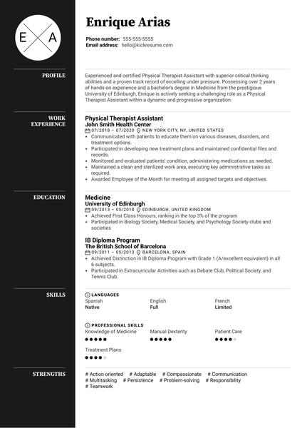 Teenage Resume Sample