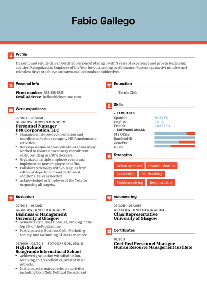 System Design Engineer CV Sample