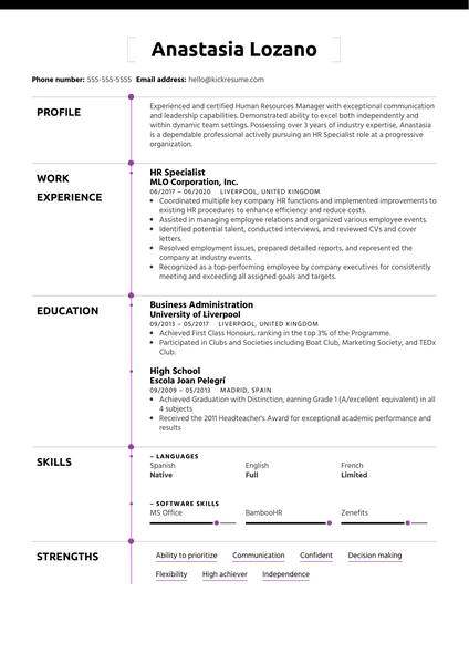 Application Analyst Resume Sample