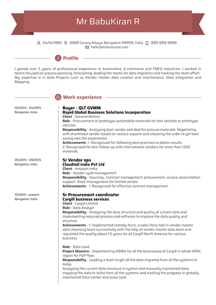 Grant Writer Resume Sample