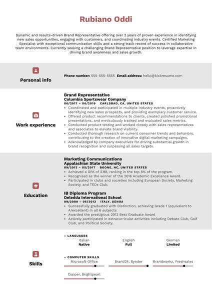 Medical Technologist Resume Sample