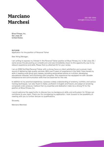 Special Education Teaching Assistant Cover Letter Template