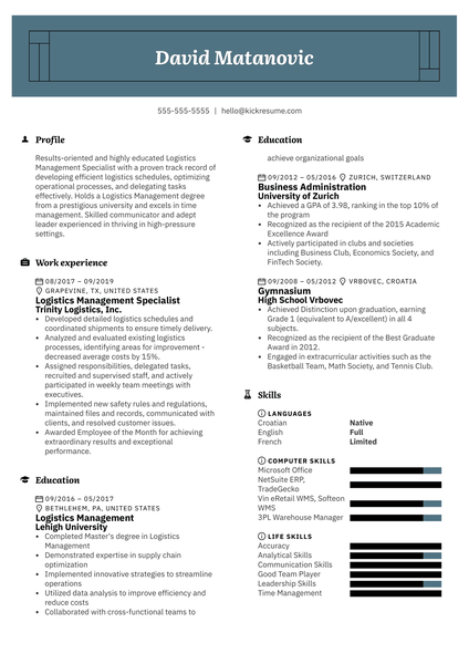 Maersk Business Partner Cover Letter Example