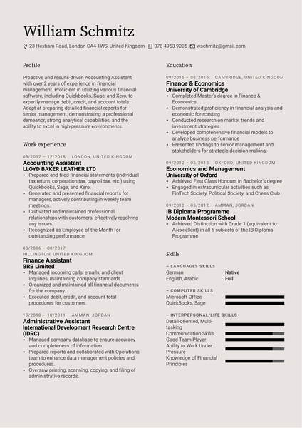 Executive Search Associate at Marcum Cover Letter Sample