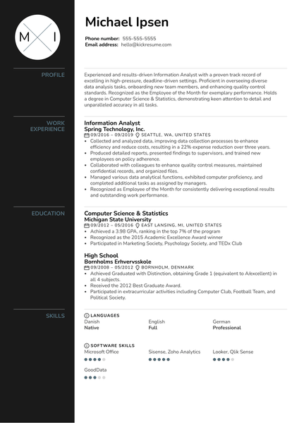 Solution Engineer at MuleSoft Resume Sample