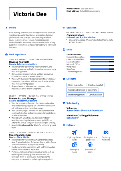 Business Administrator Resume Sample