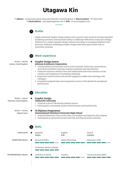 Intern at Xactly Corporation Resume Sample