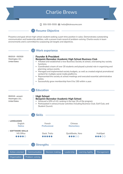 Freelance Lighting Technician Resume Example