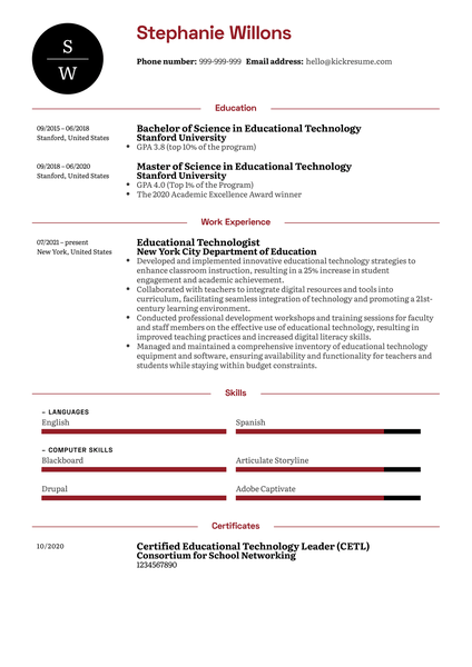 Paralegal Intern Resume Example