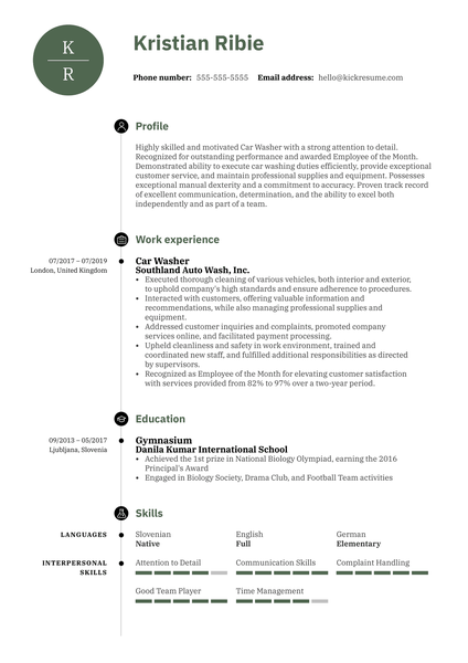 Yamaha E-commerce Executive Resume Example