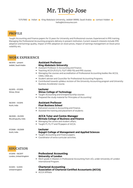 Hilton Front Desk Resume Sample