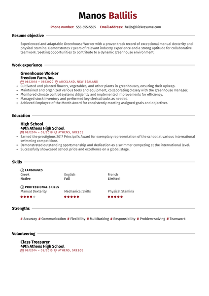 Training Specialist at Evolution Resume Sample