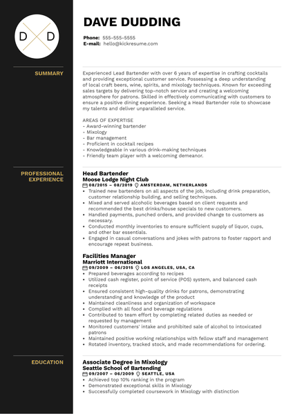 Legal Counsel Resume Sample