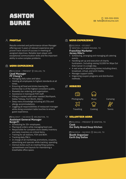 Legal Receptionist Resume Template