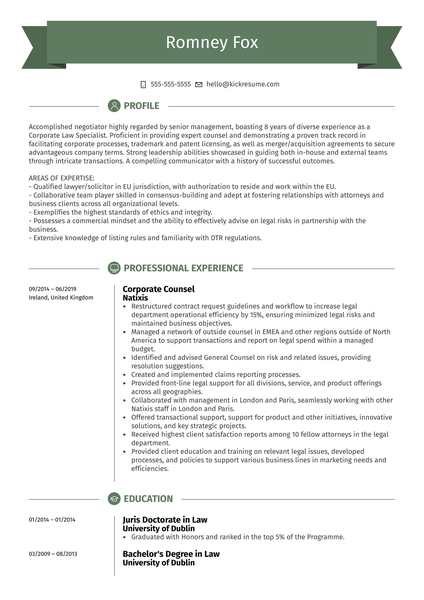 User Experience Researcher Resume Example