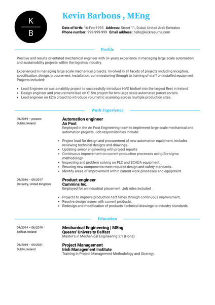 Student Research Assistant at University of California Resume Example