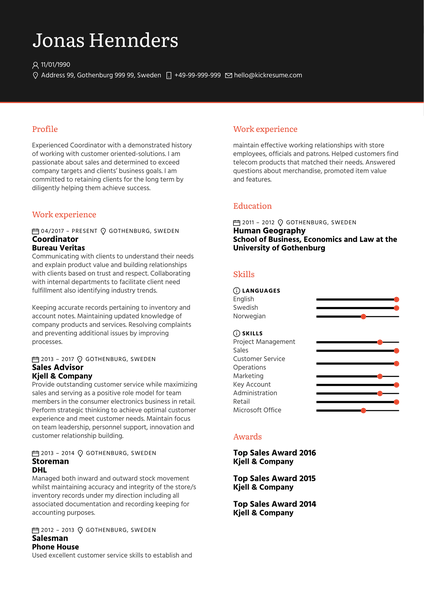 Associate Product Manager Resume Example