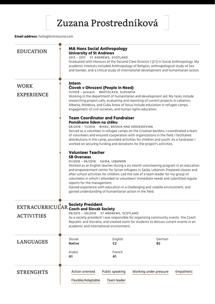 Accounting Auditor Resume Sample