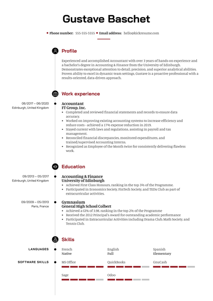 Myacico Acquisition Analyst Resume Example