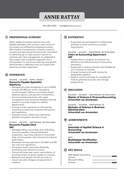 Mortgage Analyst Resume Example