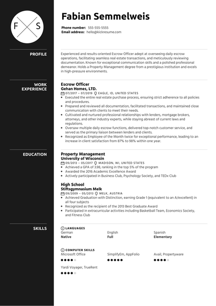 Tax Specialist Resume Sample